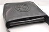 Authentic GUCCI Vintage Shoulder Bag Purse Leather Black 0992G