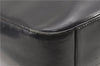 Authentic GUCCI Vintage Shoulder Bag Purse Leather Black 0992G