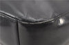 Authentic GUCCI Vintage Shoulder Bag Purse Leather Black 0992G