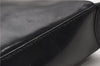 Authentic GUCCI Vintage Shoulder Bag Purse Leather Black 0992G