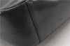 Authentic GUCCI Vintage Shoulder Bag Purse Leather Black 0992G