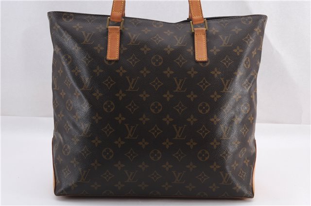 Authentic Louis Vuitton Monogram Cabas Mezzo Shoulder Tote Bag M51151 LV 0994F