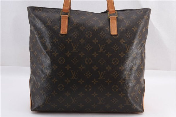 Authentic Louis Vuitton Monogram Cabas Mezzo Shoulder Tote Bag M51151 LV 0994F