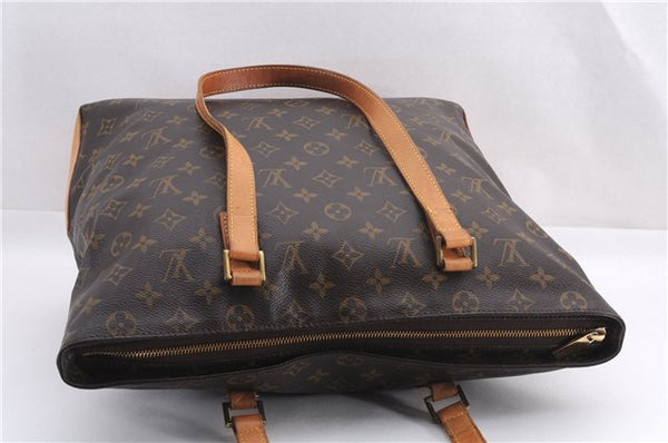 Authentic Louis Vuitton Monogram Cabas Mezzo Shoulder Tote Bag M51151 LV 0994F