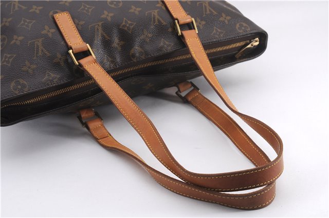 Authentic Louis Vuitton Monogram Cabas Mezzo Shoulder Tote Bag M51151 LV 0994F