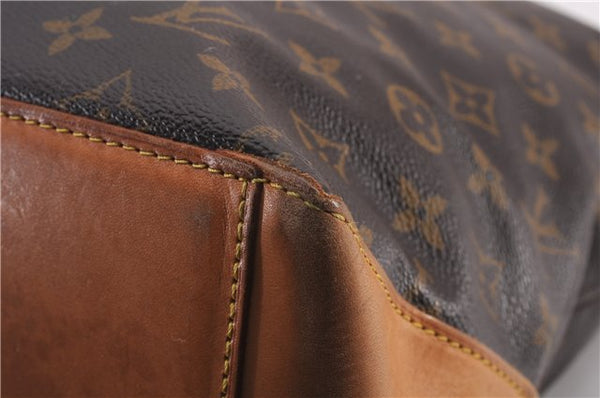 Authentic Louis Vuitton Monogram Cabas Mezzo Shoulder Tote Bag M51151 LV 0994F
