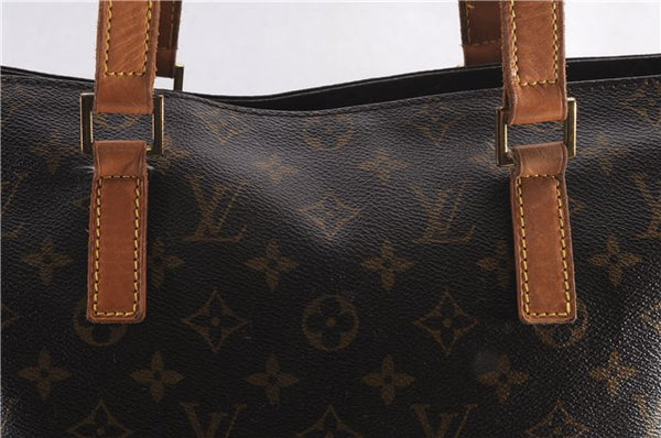Authentic Louis Vuitton Monogram Cabas Mezzo Shoulder Tote Bag M51151 LV 0994F