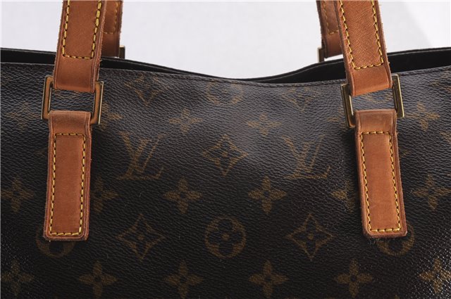 Authentic Louis Vuitton Monogram Cabas Mezzo Shoulder Tote Bag M51151 LV 0994F