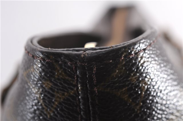 Authentic Louis Vuitton Monogram Cabas Mezzo Shoulder Tote Bag M51151 LV 0994F