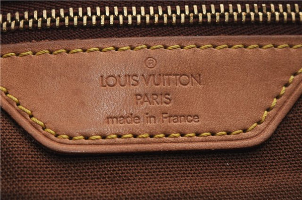 Authentic Louis Vuitton Monogram Cabas Mezzo Shoulder Tote Bag M51151 LV 0994F