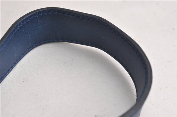 Authentic GUCCI Flora Shoulder Cross Body Bag Canvas Leather Blue Ivory 0994G