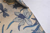 Authentic GUCCI Flora Shoulder Cross Body Bag Canvas Leather Blue Ivory 0994G