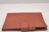Authentic Louis Vuitton Epi Agenda GM Notebook Cover Brown R20213 LV 0994I