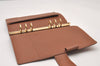 Authentic Louis Vuitton Epi Agenda GM Notebook Cover Brown R20213 LV 0994I