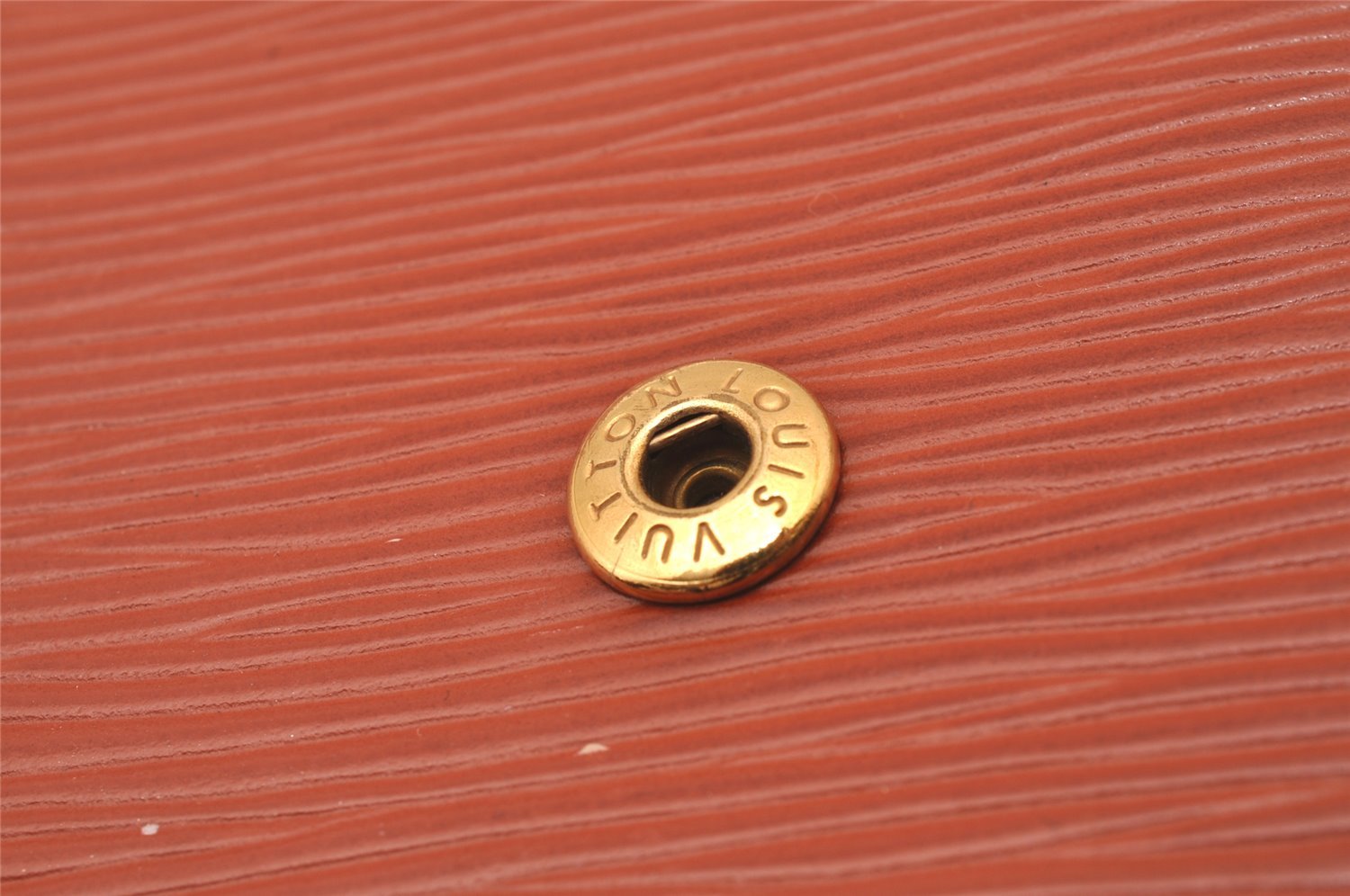 Authentic Louis Vuitton Epi Agenda GM Notebook Cover Brown R20213 LV 0994I