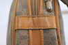 Authentic GUCCI Micro GG PVC Leather Shoulder Cross Body Bag Brown 0997I