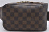 Authentic Louis Vuitton Damier Geronimos Waist Bum Waist bag N51994 LV 0999D