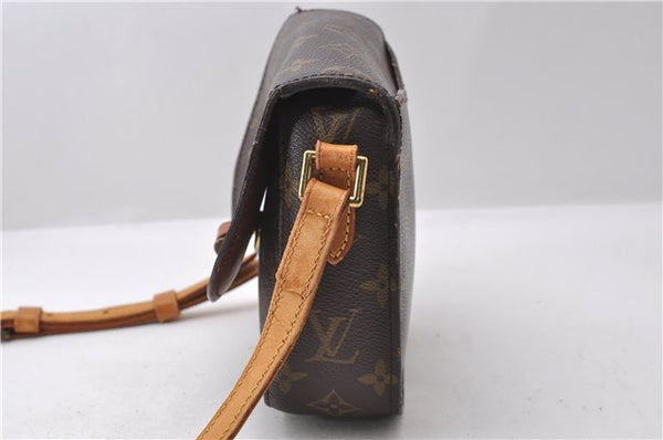 Auth Louis Vuitton Monogram Saint Cloud PM Shoulder Cross Bag M51244 LV 1002D