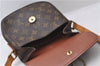 Auth Louis Vuitton Monogram Saint Cloud PM Shoulder Cross Bag M51244 LV 1002D