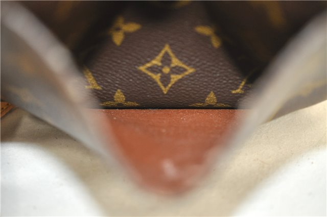 Auth Louis Vuitton Monogram Saint Cloud PM Shoulder Cross Bag M51244 LV 1002D