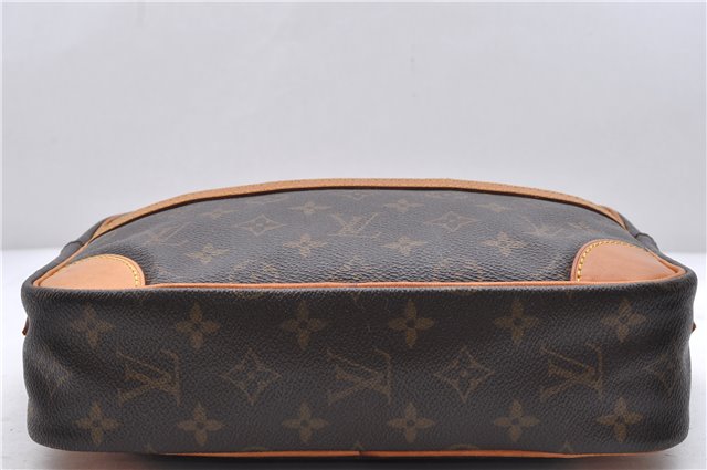 Auth Louis Vuitton Monogram Trocadero 27 Shoulder Cross Body Bag M51274 LV 1003D