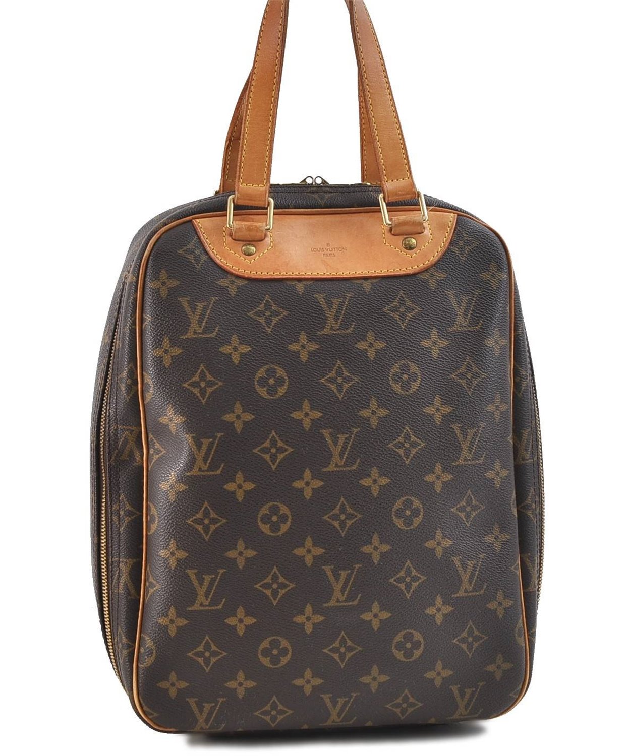 Authentic Louis Vuitton Monogram Excursion Hand Bag M41450 LV 1004D