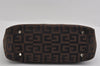 Authentic GIVENCHY MAROQUINERIE Vintage Hand Bag Purse Canvas Brown 1004I