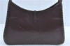 Authentic GUCCI Shoulder Hand Bag Purse Leather 0014278 Bordeaux Red 1005C