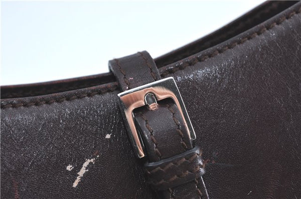 Authentic GUCCI Shoulder Hand Bag Purse Leather 0014278 Bordeaux Red 1005C