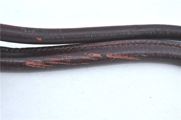 Authentic GUCCI Shoulder Hand Bag Purse Leather 0014278 Bordeaux Red 1005C