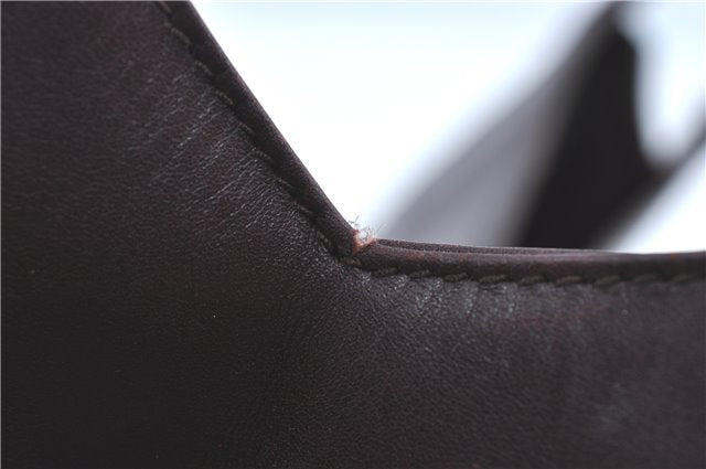 Authentic GUCCI Shoulder Hand Bag Purse Leather 0014278 Bordeaux Red 1005C