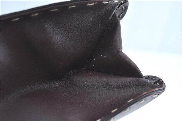 Authentic GUCCI Shoulder Hand Bag Purse Leather 0014278 Bordeaux Red 1005C