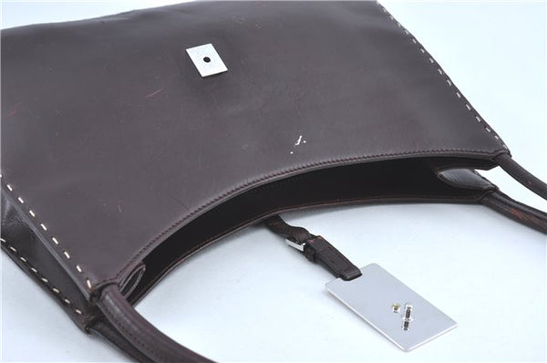 Authentic GUCCI Shoulder Hand Bag Purse Leather 0014278 Bordeaux Red 1005C