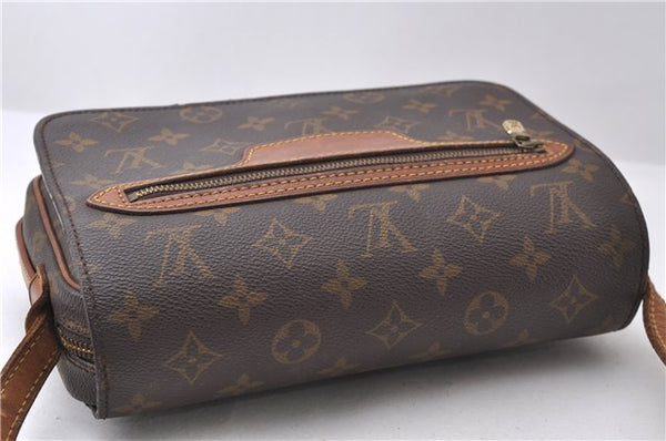 Auth Louis Vuitton Monogram Saint Germain Shoulder Cross Bag M51210 LV 1005D