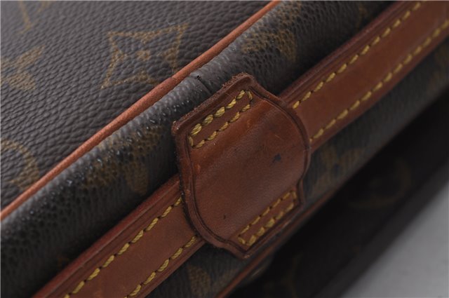Auth Louis Vuitton Monogram Saint Germain Shoulder Cross Bag M51210 LV 1005D
