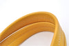 Authentic PRADA Vintage Leather Shoulder Hand Bag Yellow 1005G