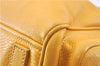Authentic PRADA Vintage Leather Shoulder Hand Bag Yellow 1005G