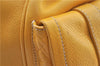 Authentic PRADA Vintage Leather Shoulder Hand Bag Yellow 1005G
