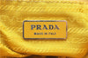 Authentic PRADA Vintage Leather Shoulder Hand Bag Yellow 1005G