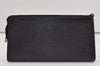 Authentic Louis Vuitton Epi Pochette Accessoires Pouch Black M52942 LV 1005I