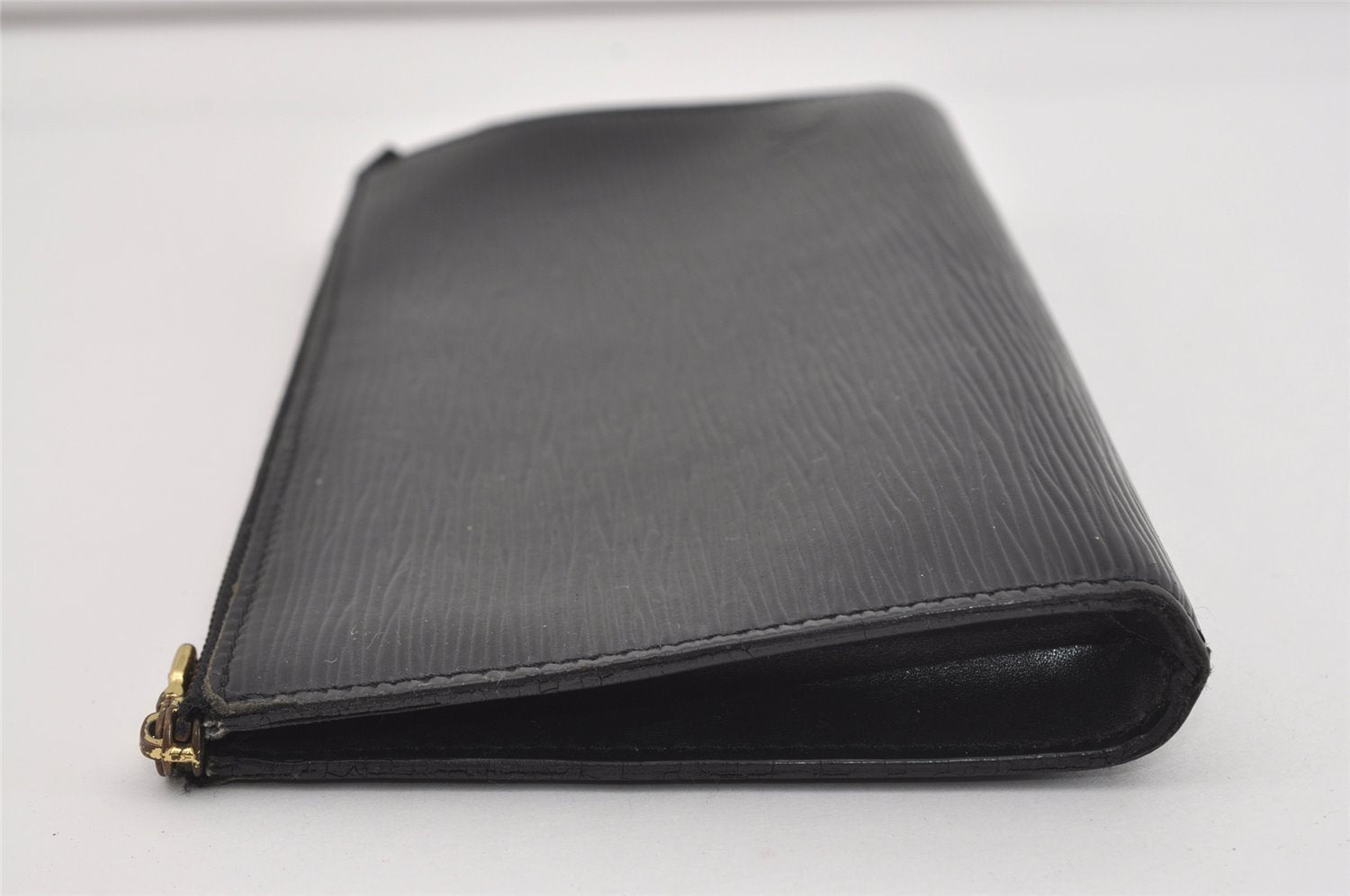 Authentic Louis Vuitton Epi Pochette Accessoires Pouch Black M52942 LV 1005I