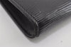 Authentic Louis Vuitton Epi Pochette Accessoires Pouch Black M52942 LV 1005I