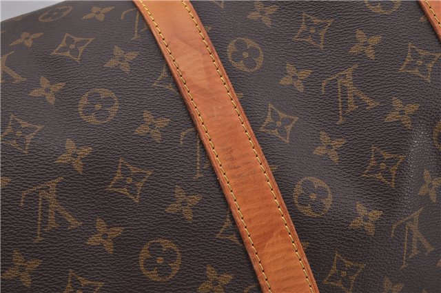 Authentic Louis Vuitton Monogram Keepall 55 Travel Boston Bag M41424 LV 1007F