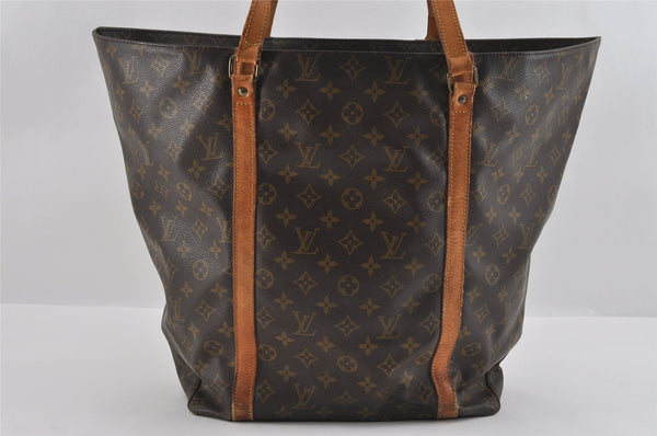 Authentic Louis Vuitton Monogram Sac Shopping GM Tote Bag M51110 LV 1007I