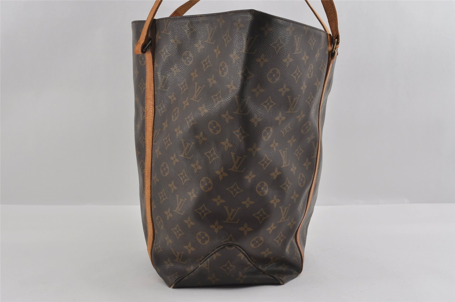 Authentic Louis Vuitton Monogram Sac Shopping GM Tote Bag M51110 LV 1007I