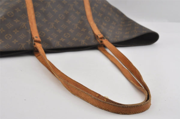 Authentic Louis Vuitton Monogram Sac Shopping GM Tote Bag M51110 LV 1007I