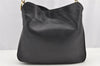 Authentic GUCCI Bamboo 2Way Shoulder Hand Bag Purse Leather Black Junk 1008I