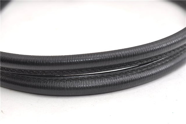 Authentic GUCCI Vintage Shoulder Tote Bag Canvas Leather 0021109 Gray 1009G