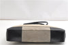 Authentic GUCCI Vintage Shoulder Tote Bag Canvas Leather 0021109 Gray 1009G