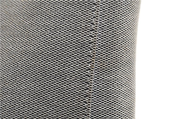 Authentic GUCCI Vintage Shoulder Tote Bag Canvas Leather 0021109 Gray 1009G